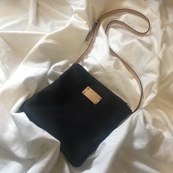 kate spade Bags Kate Spade Black Nylon Crossbody Bag Poshmark